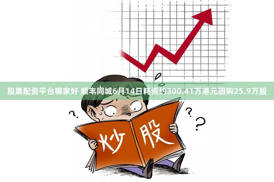 股票配资平台哪家好 顺丰同城6月14日耗资约300.41万港元回购25.9万股