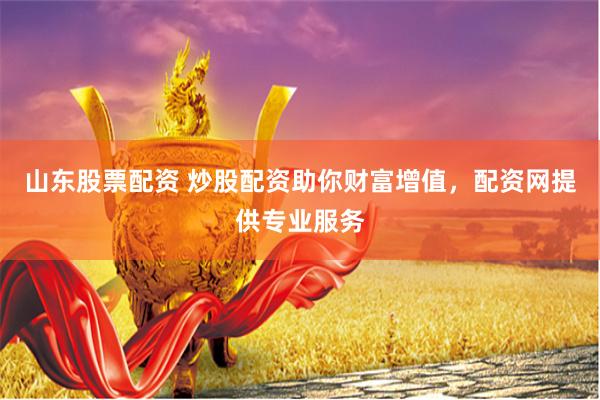 山东股票配资 炒股配资助你财富增值，配资网提供专业服务